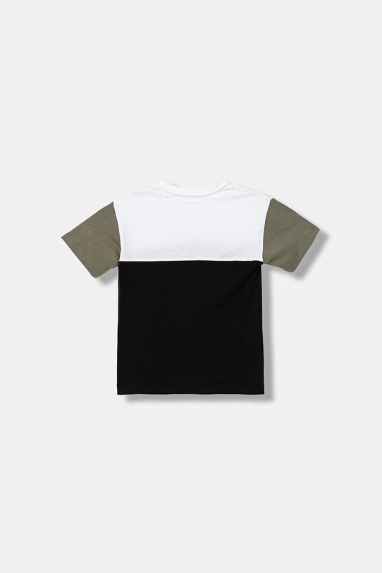 Αγορίστικα Παιδικό βαμβακερό μπλουζάκι Calvin Klein Jeans IB0IB02528.104.116.9BYA μαύρο