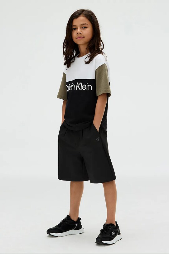 Calvin Klein Jeans t-shirt bawełniany dziecięcy IB0IB02528.128.170.9BYA