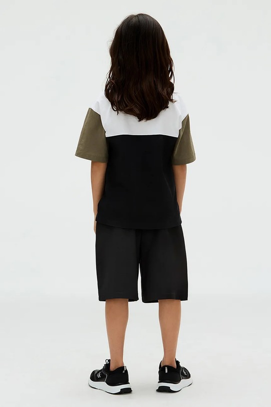 Otroška bombažna kratka majica Calvin Klein Jeans IB0IB02528.128.170.9BYA