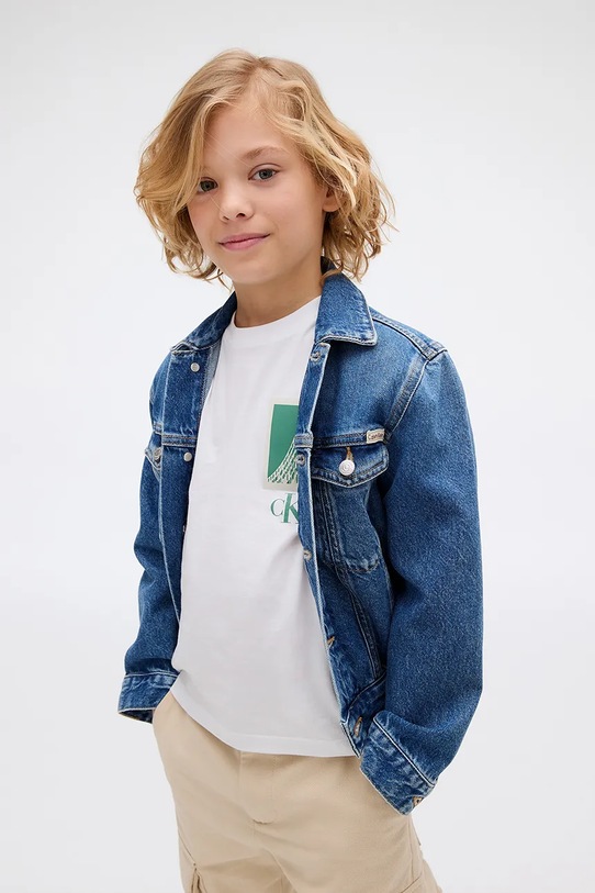 Bavlněné tričko Calvin Klein Jeans IB0IB02532.9BYA