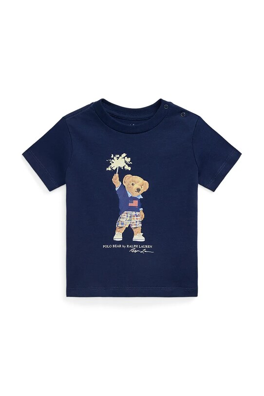 Polo Ralph Lauren tricou din bumbac bumbac bleumarin 320979103001