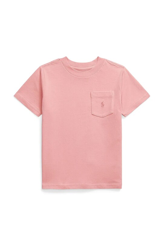 Polo Ralph Lauren t-shirt okrągły różowy 322970333009