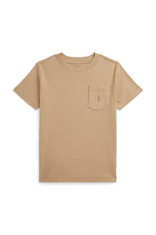 Polo Ralph Lauren t-shirt okrągły beżowy 322970333010