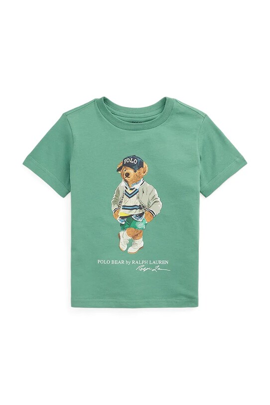 Polo Ralph Lauren t-shirt bawełna zielony 322973121001