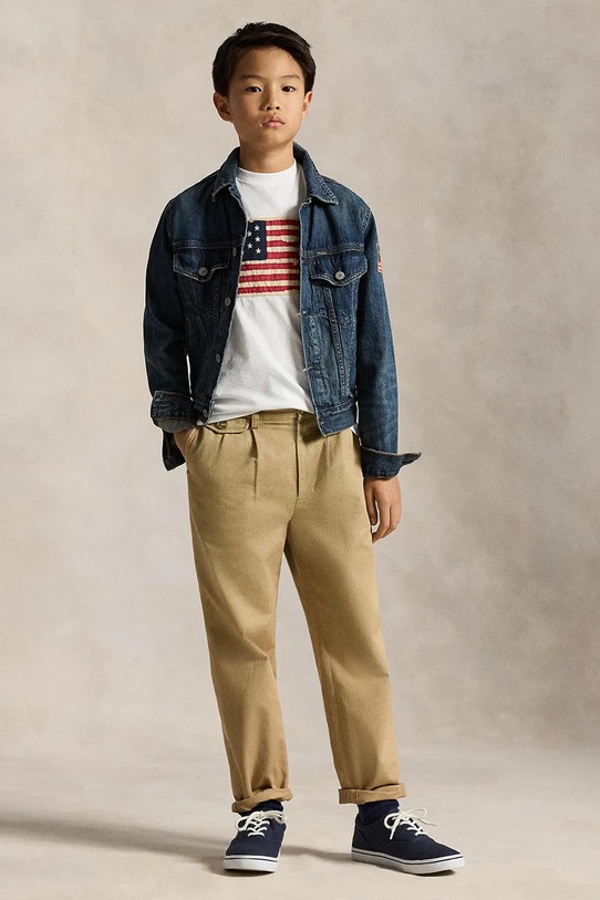 Polo Ralph Lauren tricou de bumbac pentru copii 323843794004