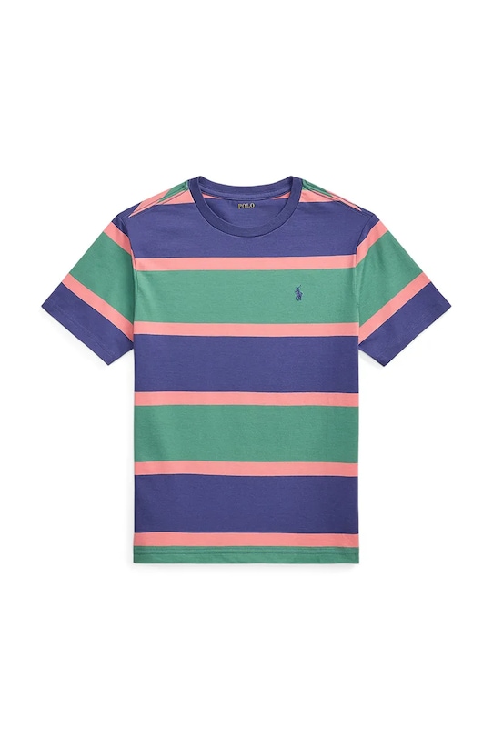 Polo Ralph Lauren t-shirt bawełniany okrągły zielony 323971157001