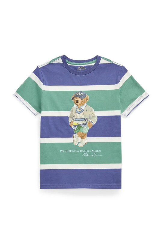 Футболка Polo Ralph Lauren круглый вырез зелёный 323971435001