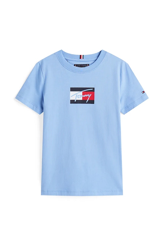 Футболка Tommy Hilfiger KB0KB09725.86.122.9BYA голубой AW25