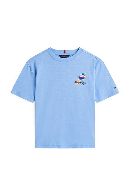 Tommy Hilfiger t-shirt KB0KB09718.116.122.9BYA niebieski AW25