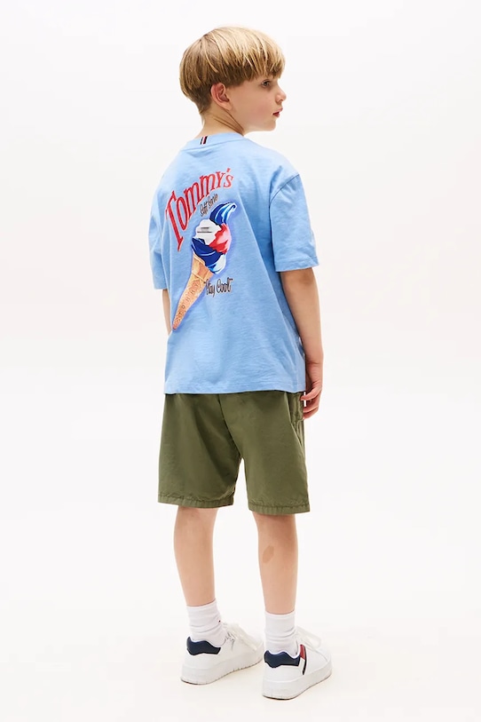 Tommy Hilfiger t-shirt niebieski KB0KB09718.116.122.9BYA