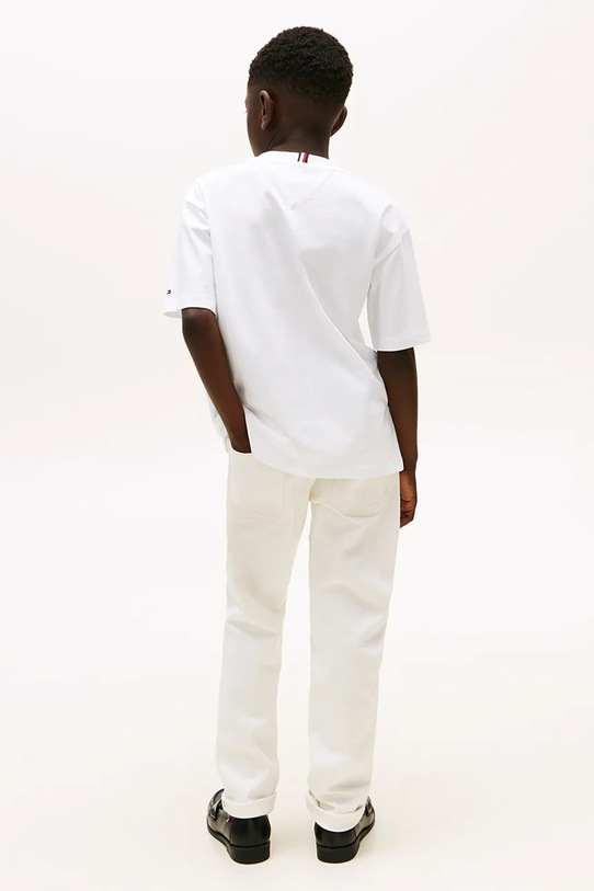 Tommy Hilfiger tricou alb KB0KB09799.9BYA