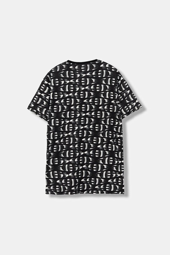 Guess t-shirt bawełniany dziecięcy L5YI05.K8HM4.9BYA czarny AW25