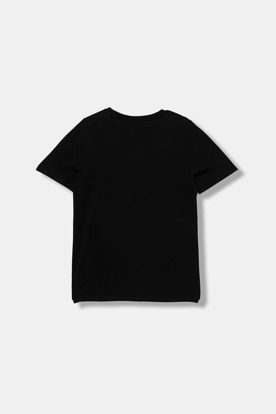 Guess t-shirt bawełniany dziecięcy L5YI17.K8HM4.9BYA czarny AW25