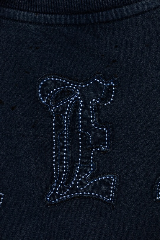 Guess t-shirt bawełniany dziecięcy granatowy L5YI20.K8HM4.9BYA