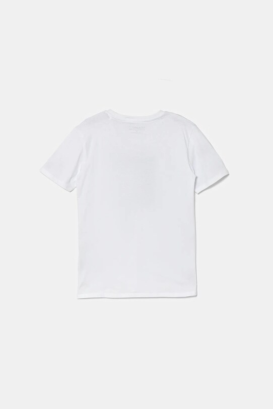 Guess tricou de bumbac pentru copii L5YI25.K8HM4.9BYA alb AW25