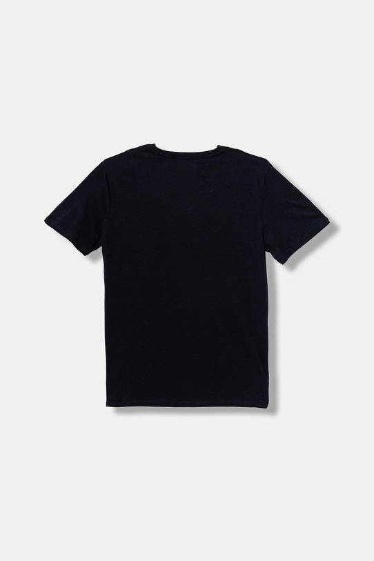 Guess t-shirt bawełniany dziecięcy L5YI29.K8HM4.9BYA granatowy AW25