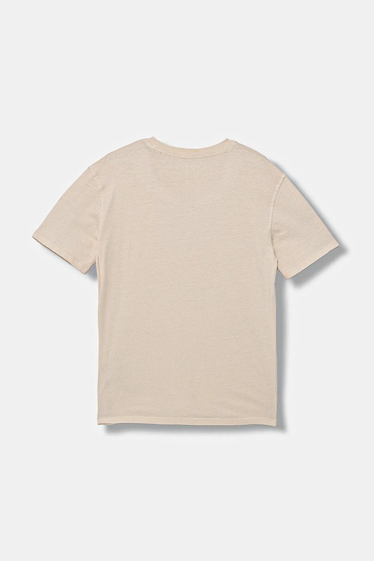 Guess t-shirt bawełniany dziecięcy L5YI31.I3Z14.9BYA beżowy AW25