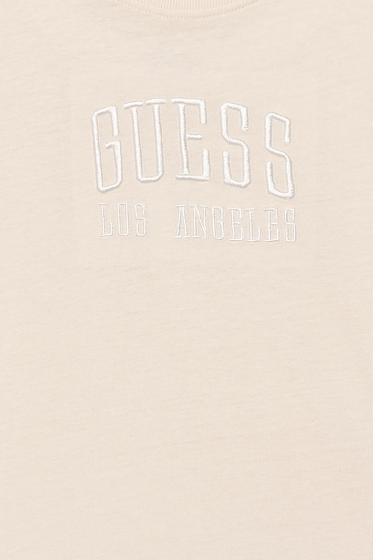 Chłopiec Guess t-shirt bawełniany dziecięcy L5YI31.I3Z14.9BYA beżowy