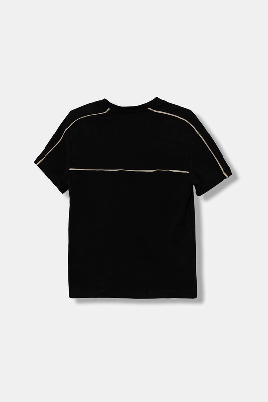 Guess t-shirt bawełniany dziecięcy L5YI33.I3Z14.9BYA czarny AW25