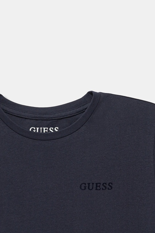 Αγορίστικα Παιδικό βαμβακερό μπλουζάκι Guess L5YI39.K8HM4.9BYA σκούρο μπλε