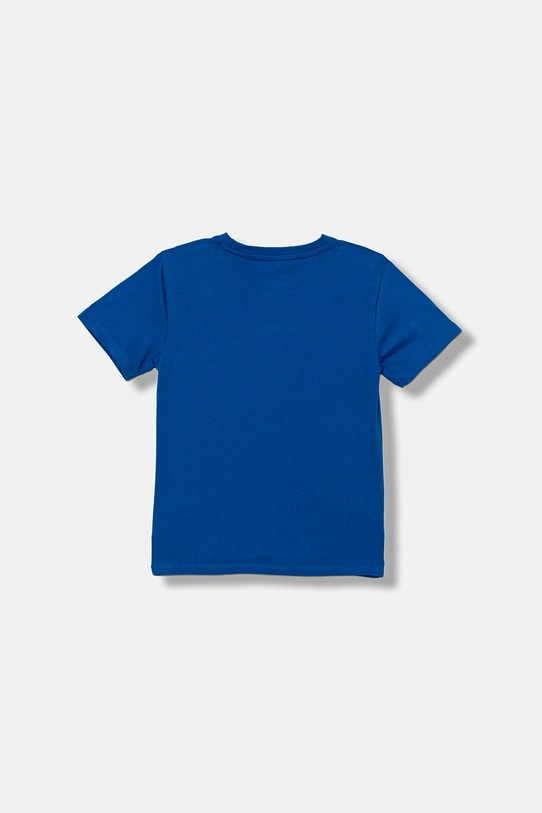 Guess t-shirt bawełniany dziecięcy N5YI00.K8HM4.9BYA niebieski AW25