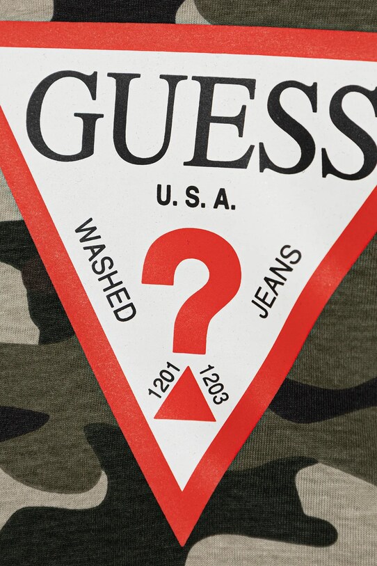 Fiú Guess gyerek pamut póló N5YI04.K8HM4.9BYA zöld
