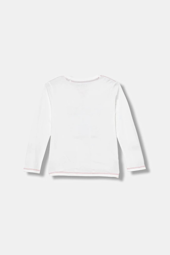 Хлопковый детский лонгслив Guess N5YI18.K8HM0.9BYA белый AW25
