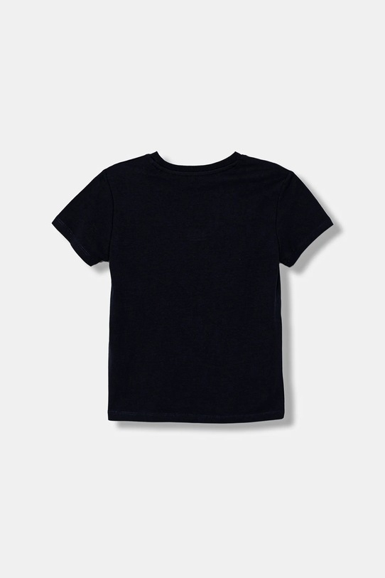 Guess t-shirt bawełniany dziecięcy N5YI20.K8HM4.9BYA granatowy AW25