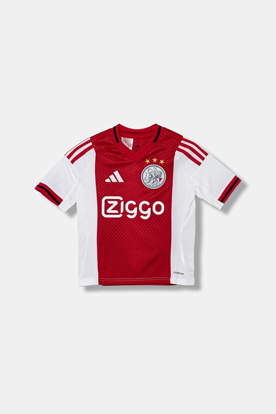 adidas Performance t-shirt dziecięcy AJAX pozostałe czerwony JI7217
