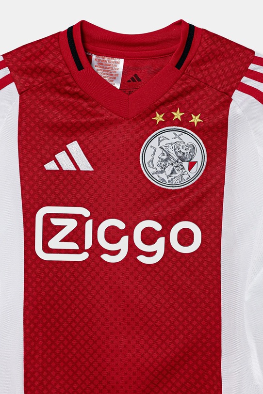 Chłopiec adidas Performance t-shirt dziecięcy AJAX JI7217 czerwony