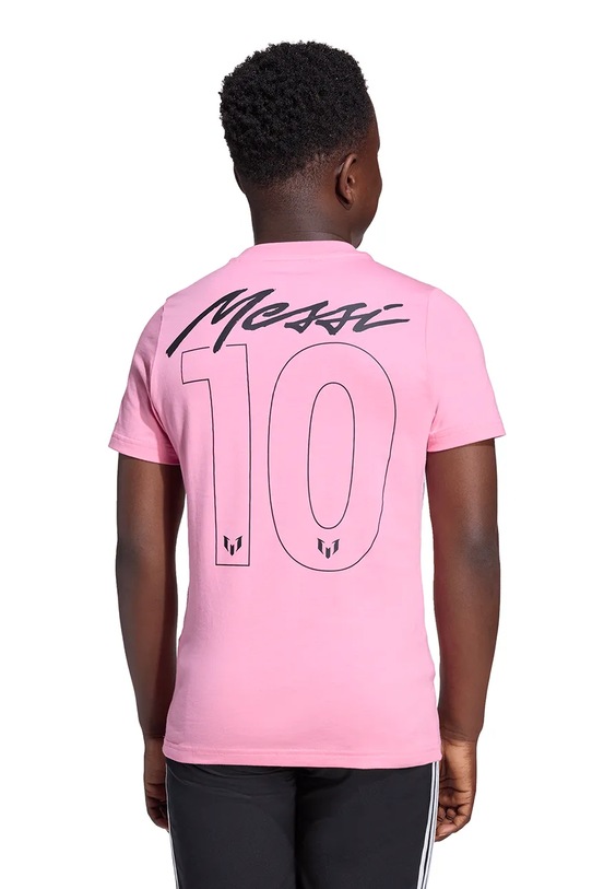 Βαμβακερό μπλουζάκι adidas Performance MESSI JM8952