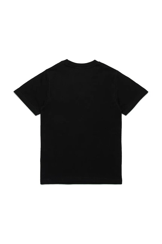 Diesel t-shirt bawełniany dziecięcy TXDIEGO T-SHIRT J02501 czarny AW25