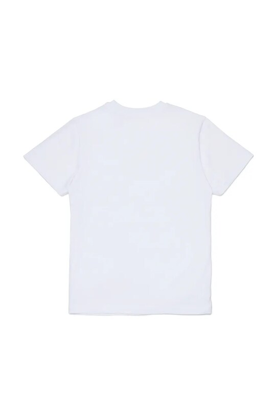Diesel t-shirt bawełniany dziecięcy UTILLO UW T-SHIRT J02504 biały AW25