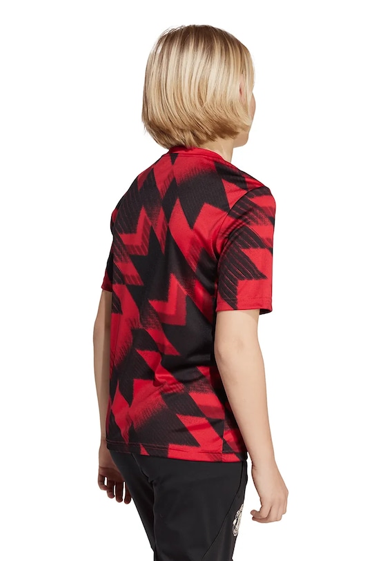adidas Performance t-shirt dziecięcy Manchester United JP3235 czerwony