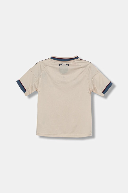 Дитяче поло adidas Performance AJAX JI9572 бежевий AW25