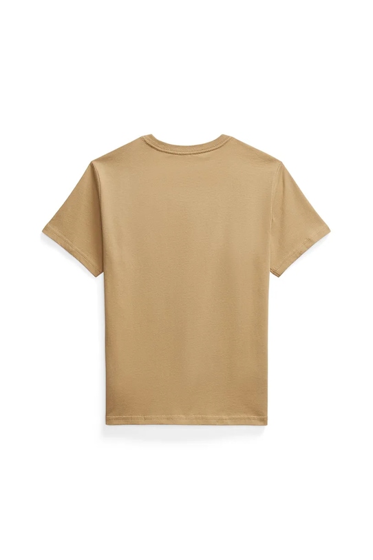 Detské bavlnené tričko Polo Ralph Lauren 323837629007 zelená AW25