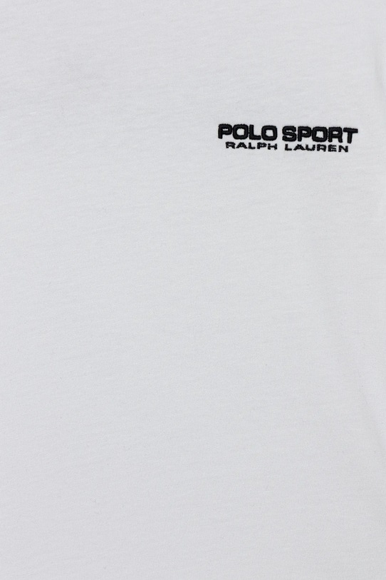 Αγορίστικα Παιδικό βαμβακερό μπλουζάκι Polo Ralph Lauren 323P01532002 λευκό