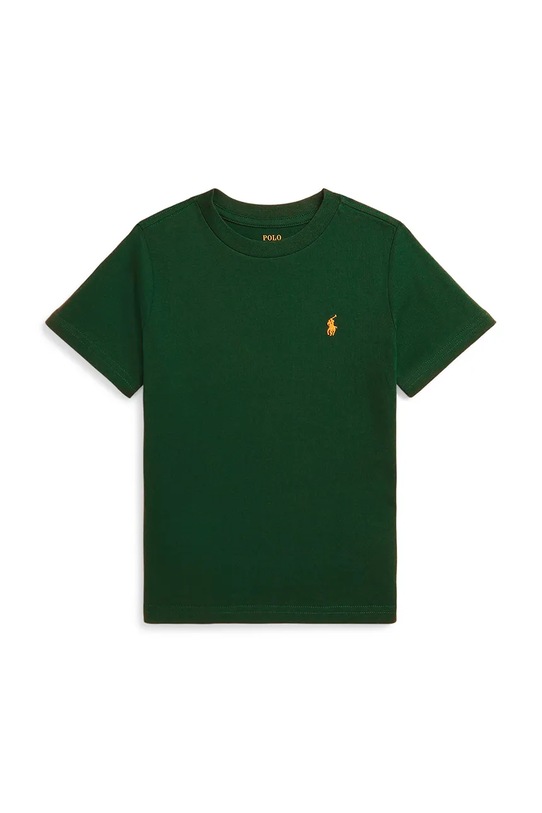Βαμβακερό μπλουζάκι Polo Ralph Lauren βαμβάκι πράσινο 322832904192