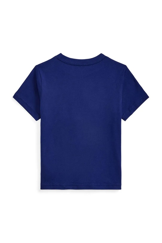 Παιδικό βαμβακερό μπλουζάκι Polo Ralph Lauren 322981260001 μωβ AW25