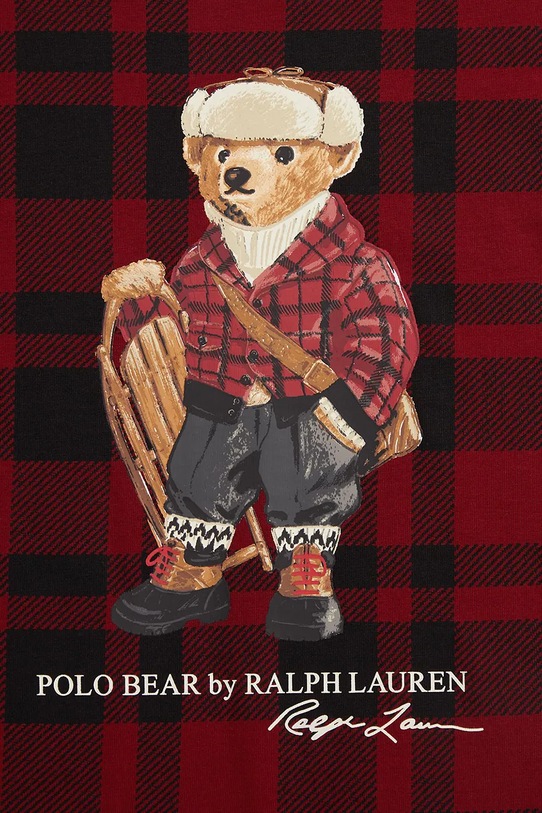 Αγορίστικα Παιδικό βαμβακερό μπλουζάκι Polo Ralph Lauren 323981259001 κόκκινο