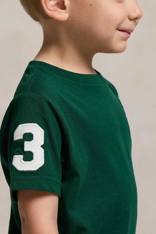 Βαμβακερό μπλουζάκι Polo Ralph Lauren 322832907067 πράσινο