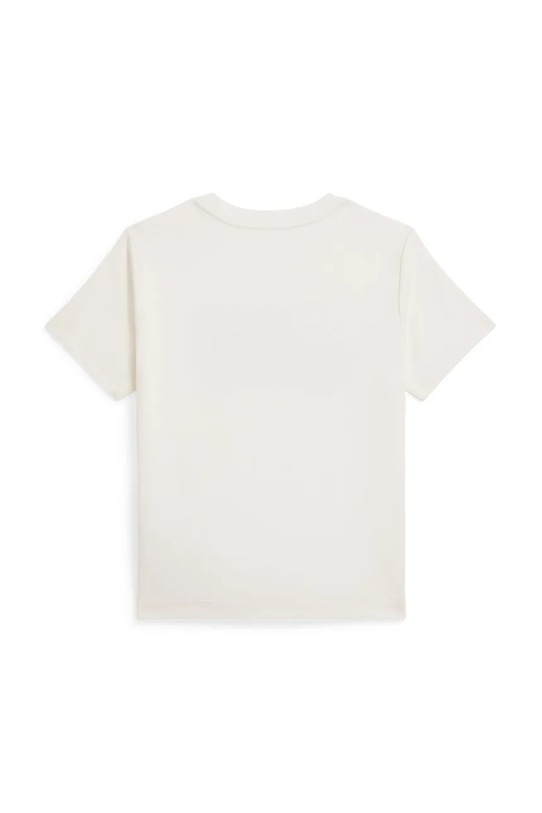 Παιδικό βαμβακερό μπλουζάκι Polo Ralph Lauren 322981268001 λευκό AW25