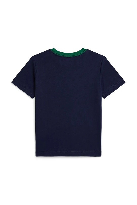 Dečki Otroška bombažna kratka majica Polo Ralph Lauren 322P02588001 mornarsko modra
