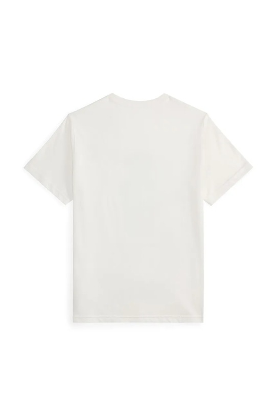 Παιδικό βαμβακερό μπλουζάκι Polo Ralph Lauren 323P00508001 λευκό AW25