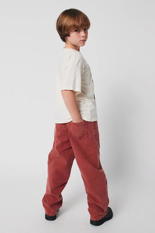 Bobo Choses t-shirt bawełniany dziecięcy High Five 225AC004