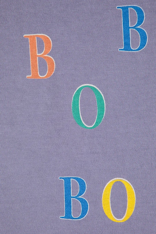 Băieți Bobo Choses tricou de bumbac pentru copii 225AC134 gri