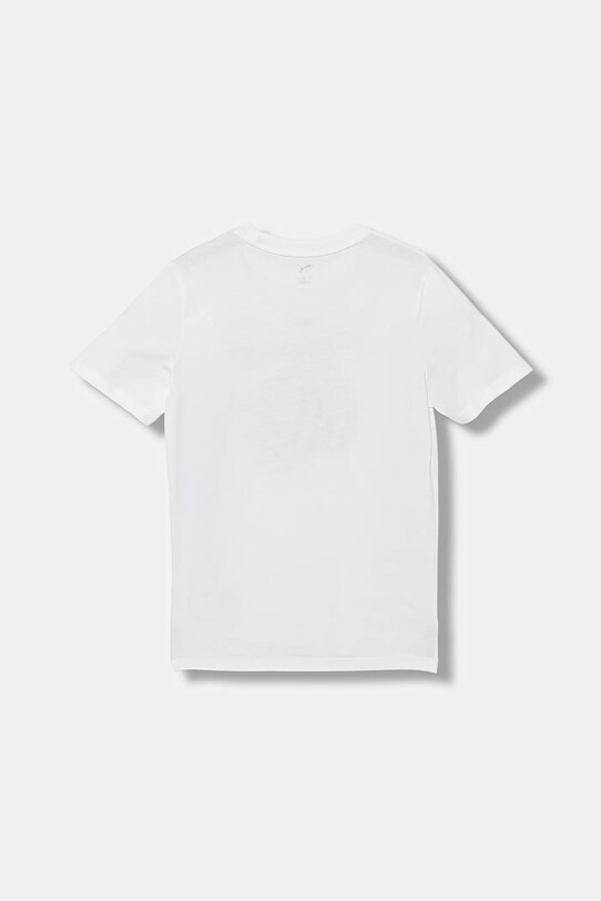 Puma t-shirt bawełniany dziecięcy GRAPHIC Sneaker Tee B 689939 biały AW25