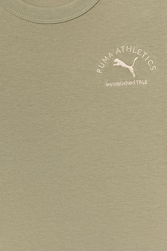 Băieți Puma tricou de bumbac pentru copii PUMA CLASS Graphic Tee B 688850 verde