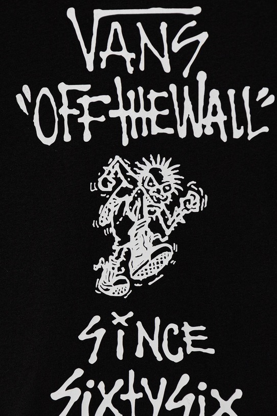 Băieți Vans tricou de bumbac pentru copii Let Loose SS VN000PXXBLK1 negru