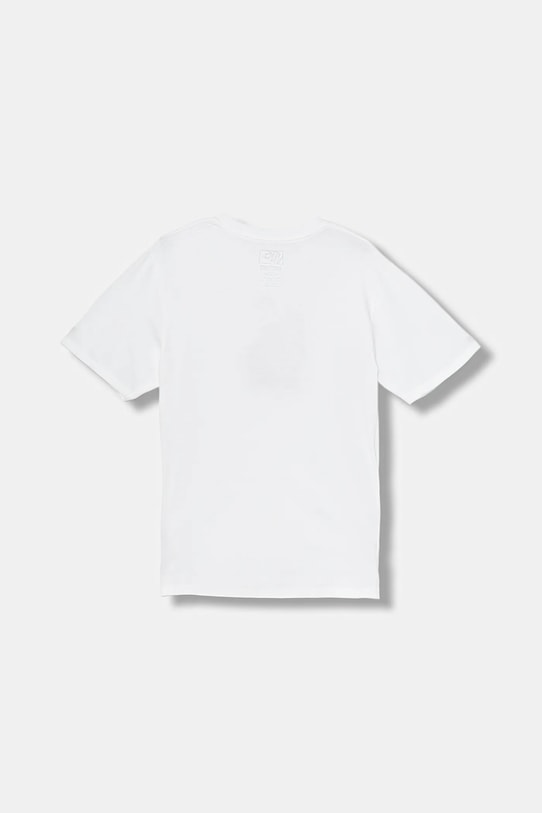 Vans t-shirt bawełniany dziecięcy Goblin Step SS VN000PY4WHT1 biały AW25
